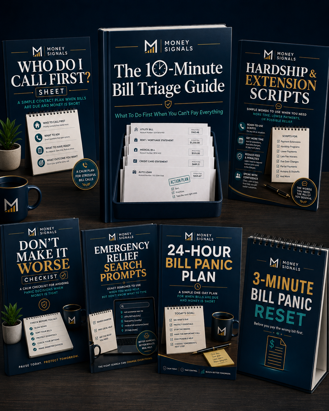 The 10-Minute Bill Triage Guide product bundle by Money Signals